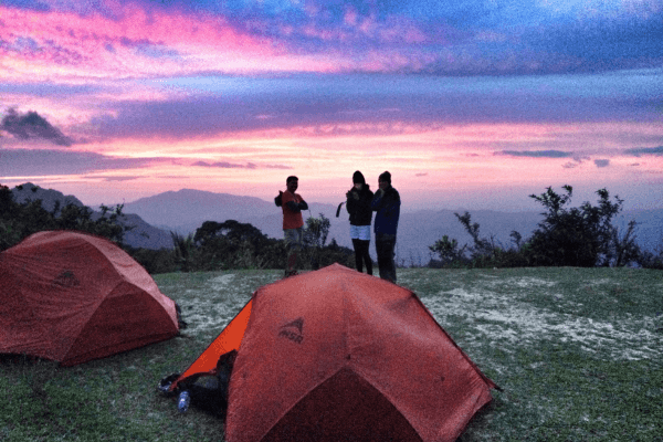 barracas para camping em clima frio